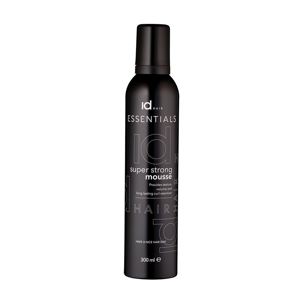 Spuma pentru coafat cu fixare puternica Essentials, 300 ml, idHAIR