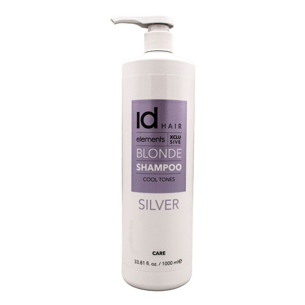 Sampon Silver pentru par blond Elements XCLS, 1000 ml, idHAIR