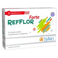 Refflor Forte adulti, 10 capsule vegetale, Hyllan