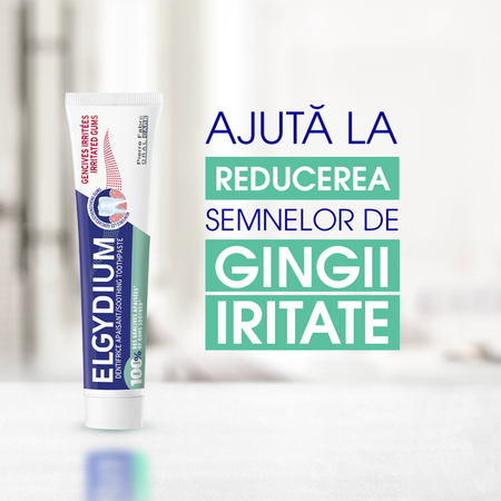 Pasta de dinti pentru gingii iritate, 75 ml, Elgydium 748471