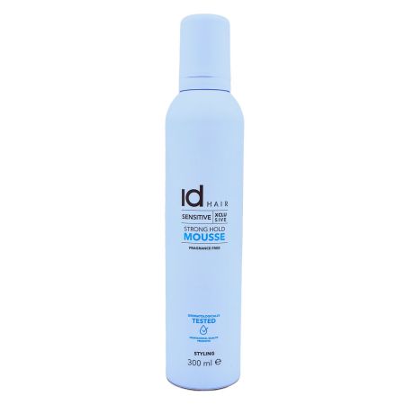 Spuma pentru scalp sensibil cu fixare puternica Sensitive XCLS, 300 ml, idHAIR