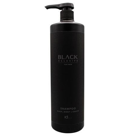 Sampon 3in1 pentru barbati Black XCLS, 1000 ml, idHAIR