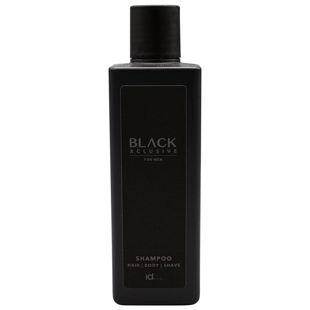 Sampon 3in1 pentru barbati Black XCLS, 250 ml, idHAIR