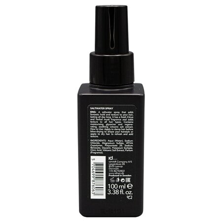 Spray cu apa sarata pentru textura si volum Black XCLS idHAIR, 100 ml, idHAIR 712448