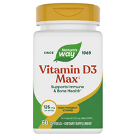 Vitamina D3 Nature's Way, 5000 UI, 60 capsule, Secom