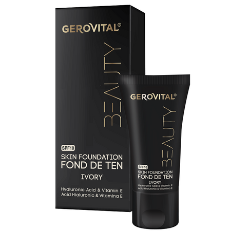 Fond de ten nuanta Ivory Beauty, 30 ml, Gerovital