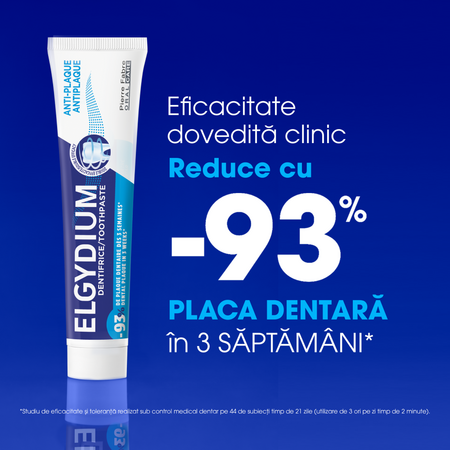 Pasta de dinti antiplaca, 100 ml, Elgydium 748459