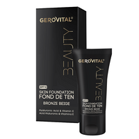 Fond de ten nuanța Bronze Beige Beauty, 30 ml, Gerovital