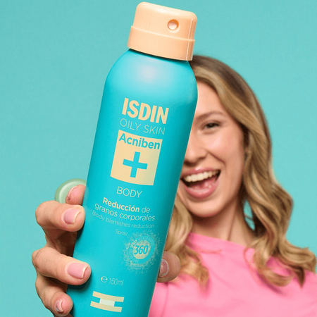 Spray pentru reducerea acneei corporale Acniben, 150 ml, Isdin 727074