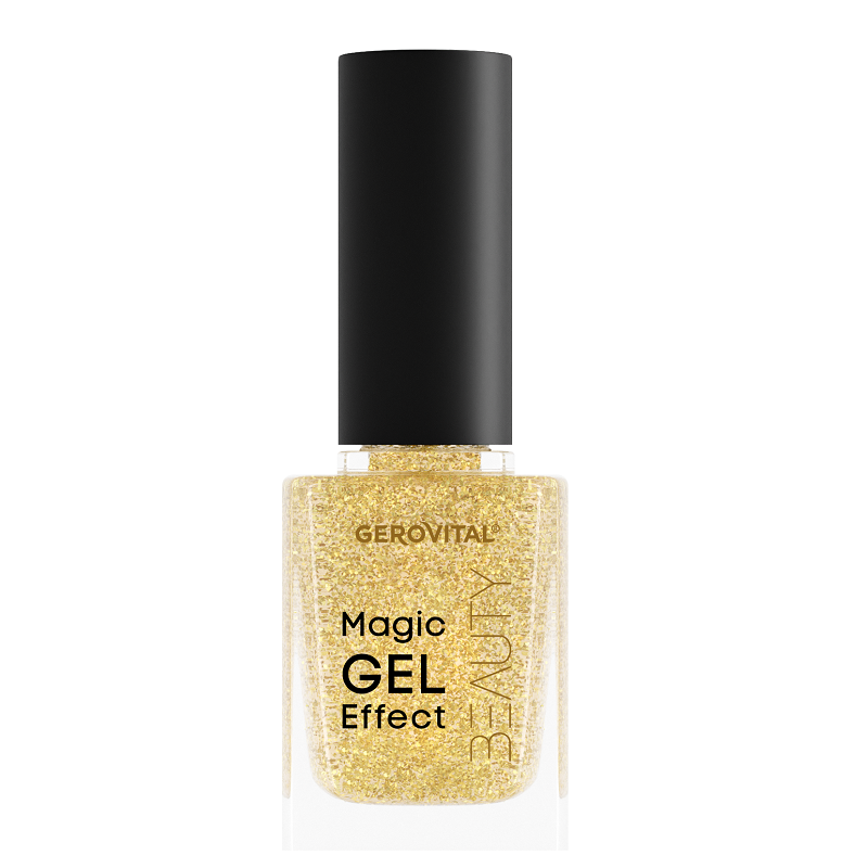 Lac de unghii Magic Gel Effect, 25, 11 ml, Gerovital Beauty