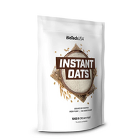 Terci de ovaz Instant Oats, fara aroma, 1000 g, Biotech USA