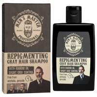 Sampon pentru repigmentarea firelor albe pentru barbati, 120 ml, Men's Master Professional