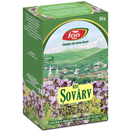 Ceai Sovarv iarba, R51, 50 g, Fares