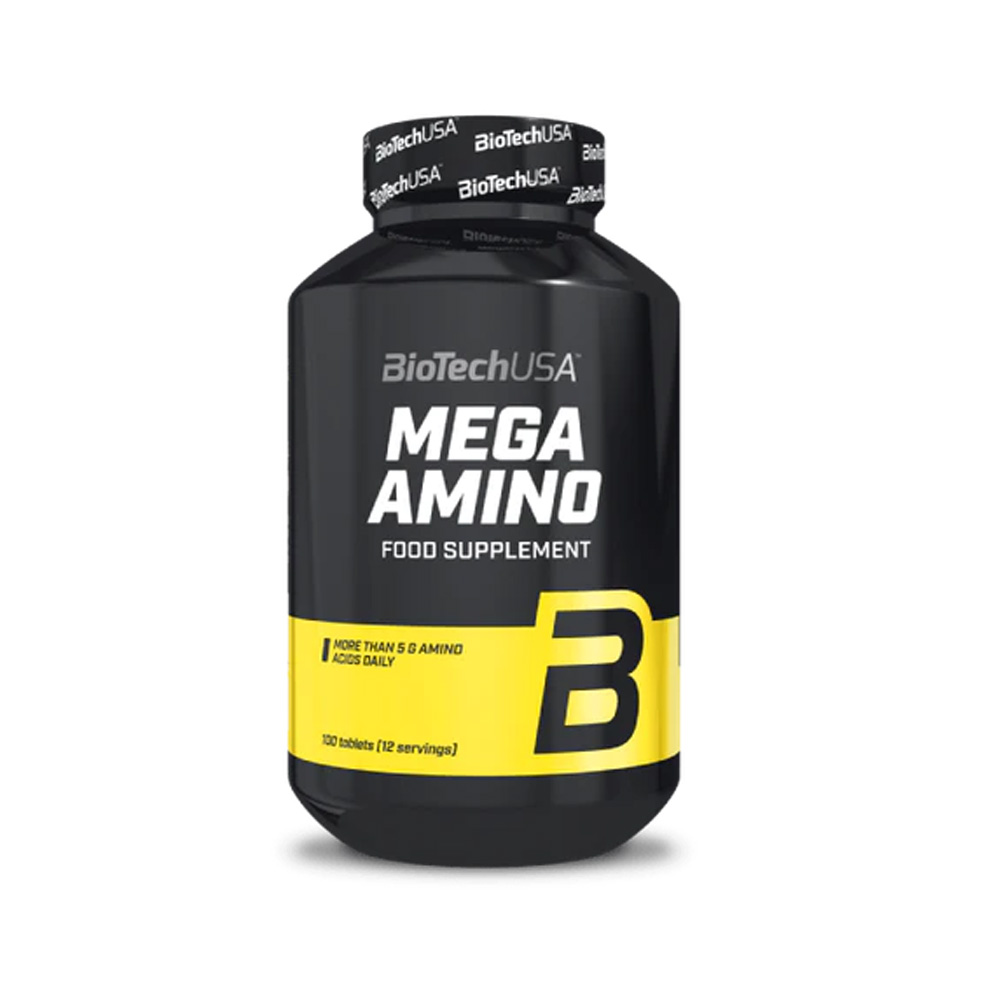 Complex aminoacizi Mega Amino 3200, 100 tablete, Biotech USA