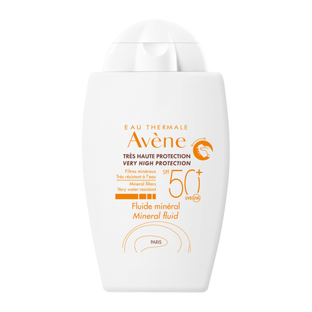 Fluid mineral pentru protectie solara SPF 50+, 40 ml, Avene