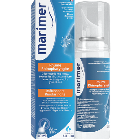 Spray nazal hipertonic cu apa de mare, 100 ml, Marimer