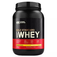 Pudra proteica Gold Whey, Banana, 900 g, Optimum Nutrition