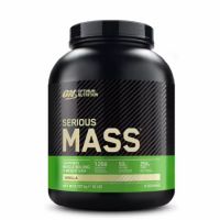 Pudra proteica cu aroma de vanilie Serious Mass, 2730 g, Optimum Nutrition