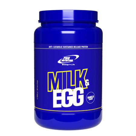 Milk & Egg cu aroma de vanilie, 900 g, Pro Nutrition