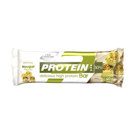 Protein bar cu nougat, 40 g, Pro Nutrition
