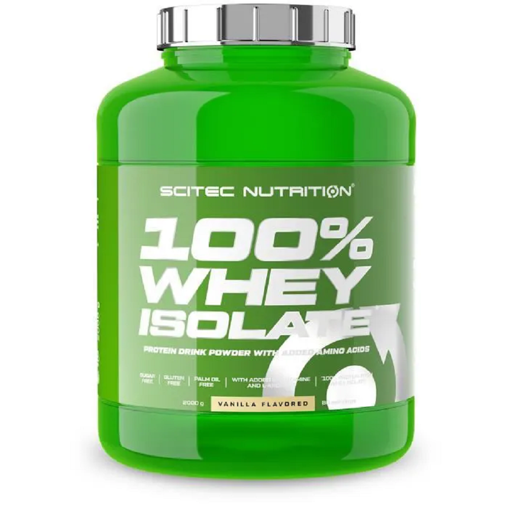 Pudra proteica Whey Isolate, Vanilla, 2000 g, Scitec Nutrition