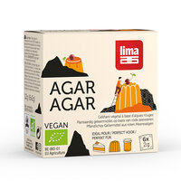 Agar agar Bio, 6 plicuri x 2 g, Bio Holistic