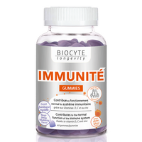 Immunite Gummies, 60 jeleuri, Biocyte