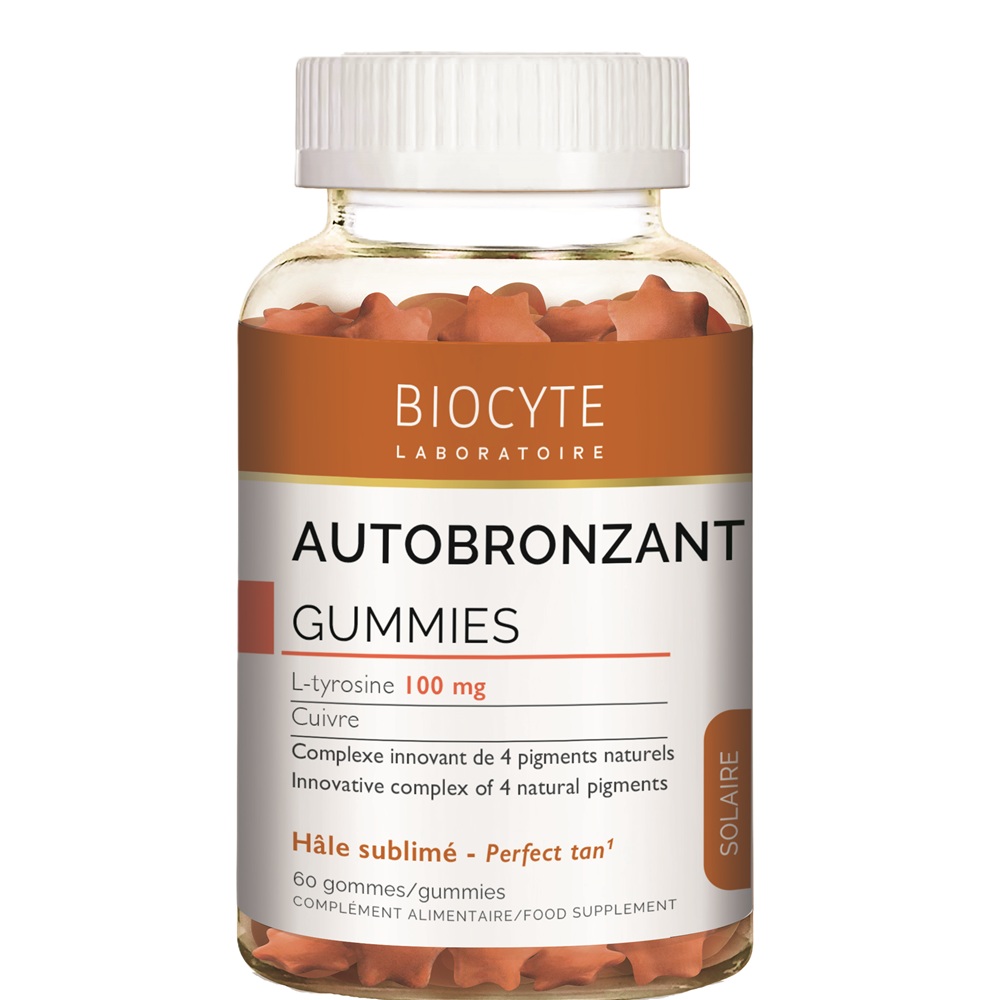 Autobronzant Gummies, 60 jeleuri, Biocyte