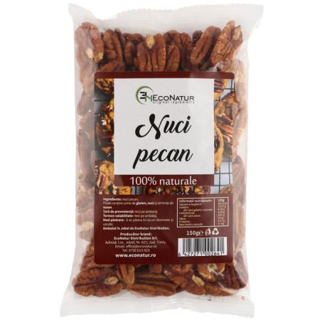 Nuci pecan, 150 g, EcoNatur