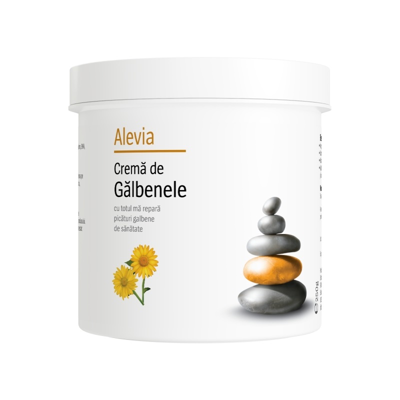 Crema de galbenele, 250 g, Alevia