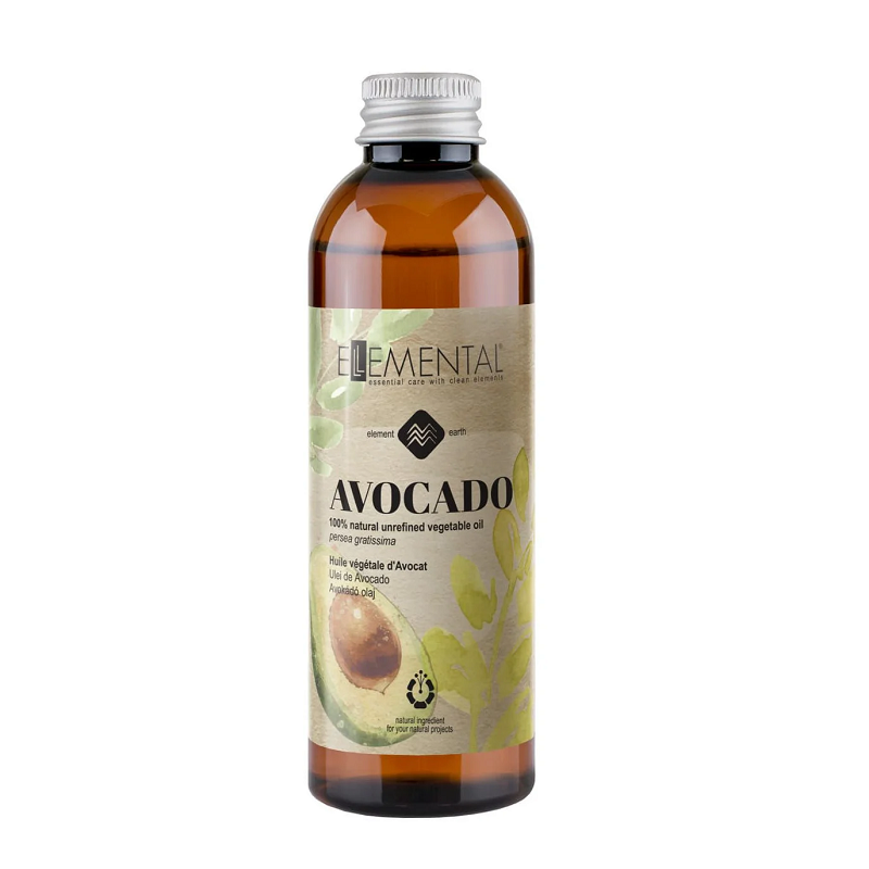 Ulei de avocado organic bio, M - 1050, 100 ml, Ellemental