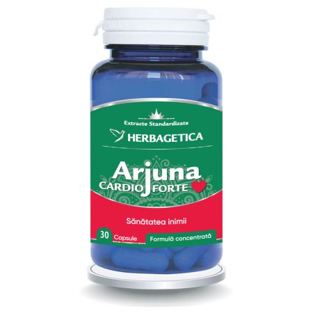 Arjuna Cardio Forte, 30 capsule, Herbagetica