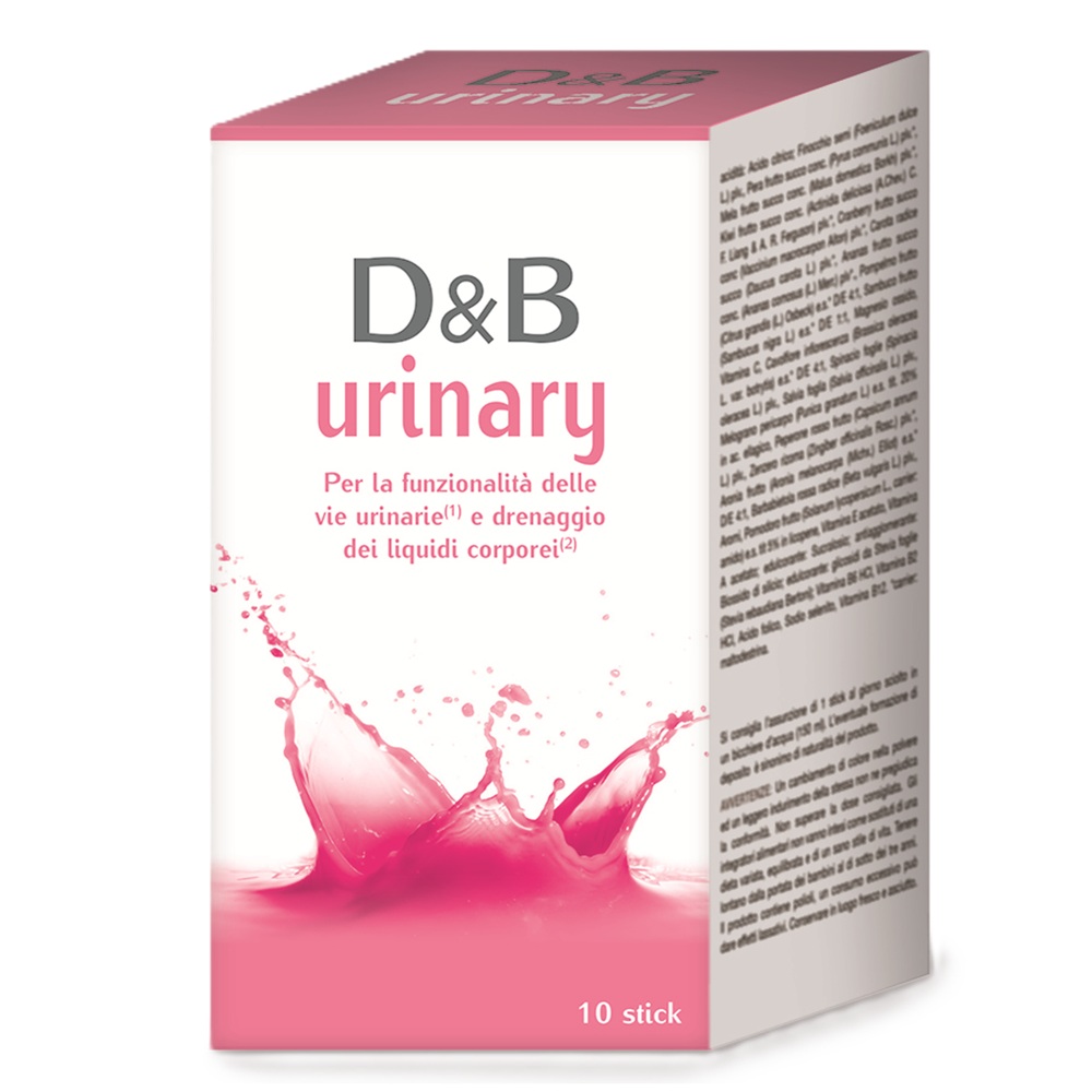 D&B Urinary, 10 plicuri x 10 ml, Sanogeneza
