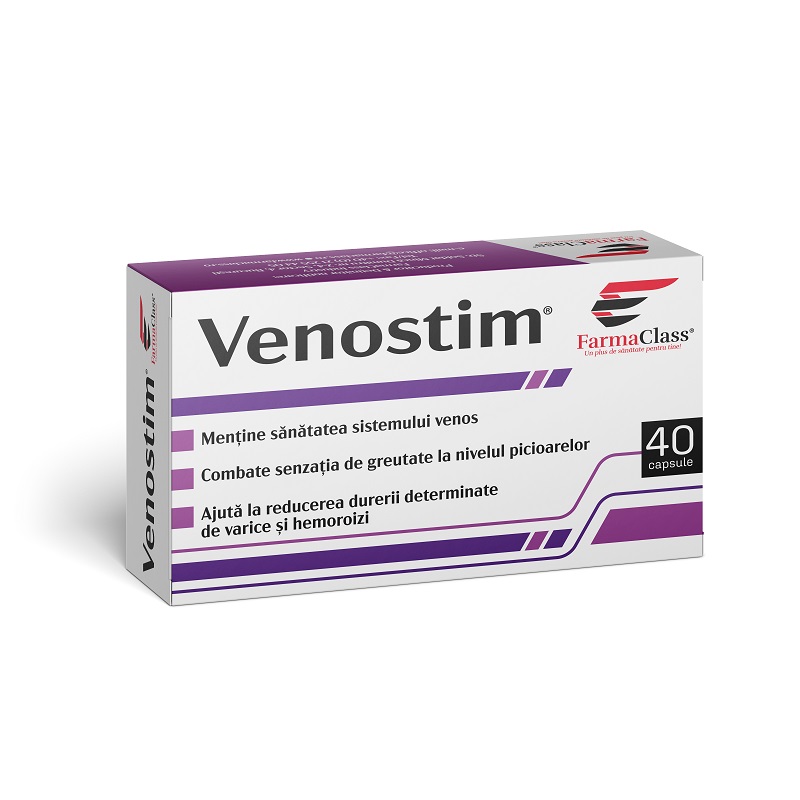 Venostim, 40 capsule, FarmaClass