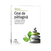 Ceai de patlagina, 50 g, Alevia 