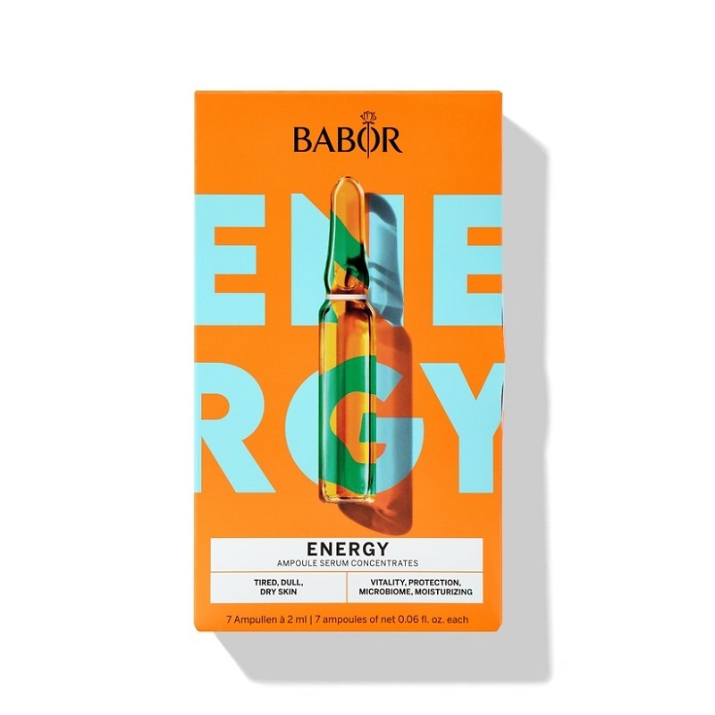 Fiole Energy pentru rvitalizare ten, editie speciala Spring, 7 fiole x 2 ml, Babor