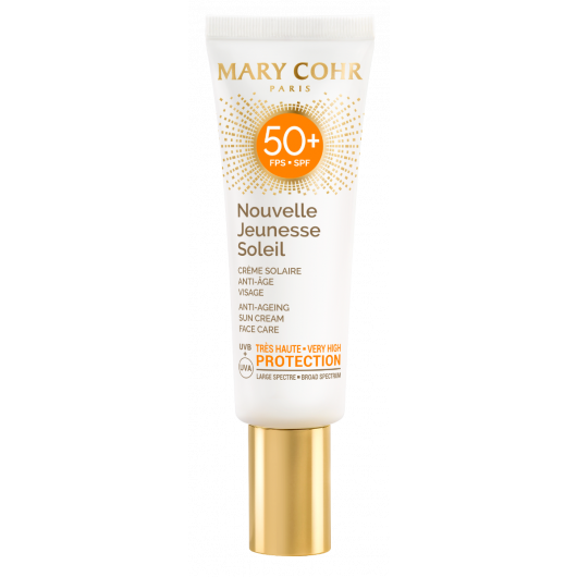 Crema de fata cu protectie solara SPF50+ Nouvelle Jeunesse, 50 ml, Mary Cohr