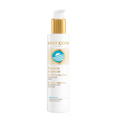 Lotiune de corp inainte si post expunere la soare Nouvelle Jeunesse Soleil, 150 ml, Mary Cohr