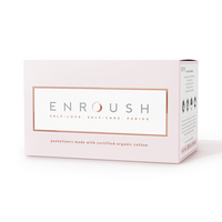 Absorbante zilnice bumbac organic, 24 bucati, Enroush