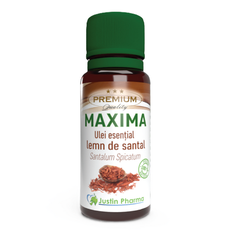 Ulei esential de lemn de santal, 10 ml, Justin Pharma