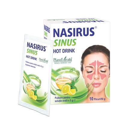 Nasirus Sinus Hot drink, 10 plicuri, Plant Extrakt 734331