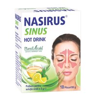 Nasirus Sinus Hot drink, 10 plicuri, Plant Extrakt