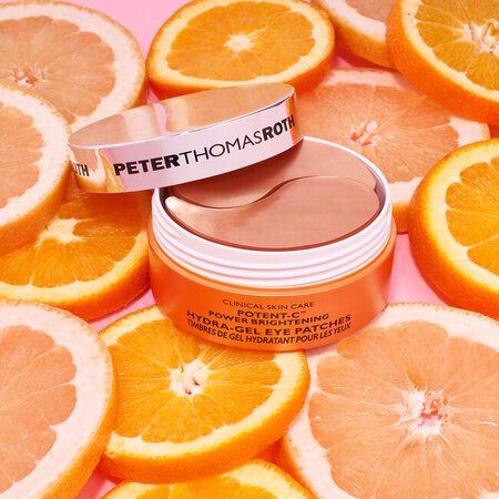Plasturi pentru ochi Potent C  Power Brightening Hydra-Gel Eye Patches, 60 bucati, Peter Thomas Roth 558137