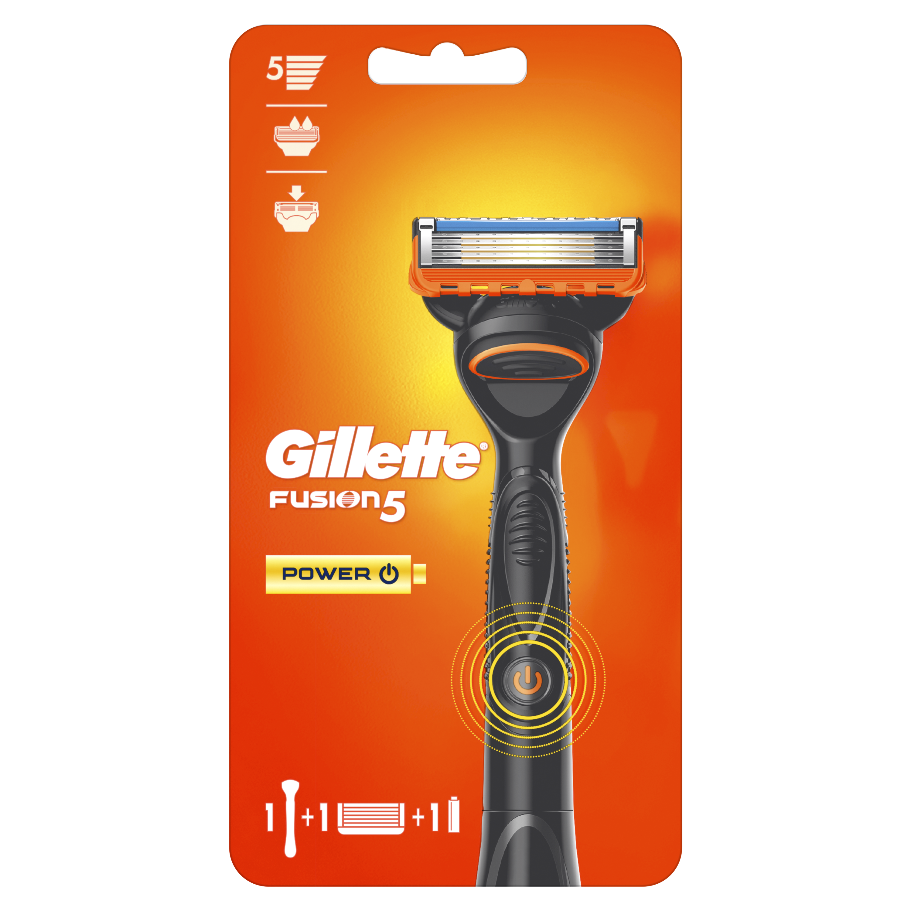 Aparat de ras Fusion5 Power, Gillette