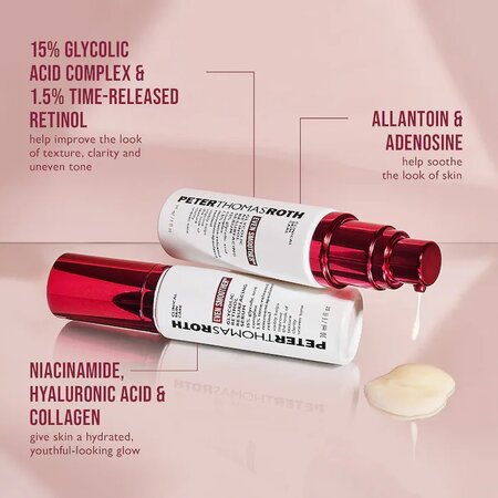 Serum Even Smoother Glycolic Retinol Resurfacing, 30 ml, Peter Thomas Roth 558179