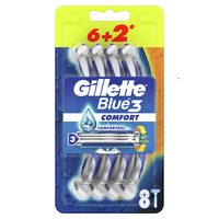 Aparat de ras de unica folosinta Blue3, 8 bucati, Gillette