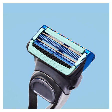 Rezerve pentru aparatul de ras cu aloe Skinguard Sensitive, 4 bucati, Gillette 558215