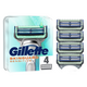 Rezerve pentru aparatul de ras cu aloe Skinguard Sensitive, 4 bucati, Gillette 558217