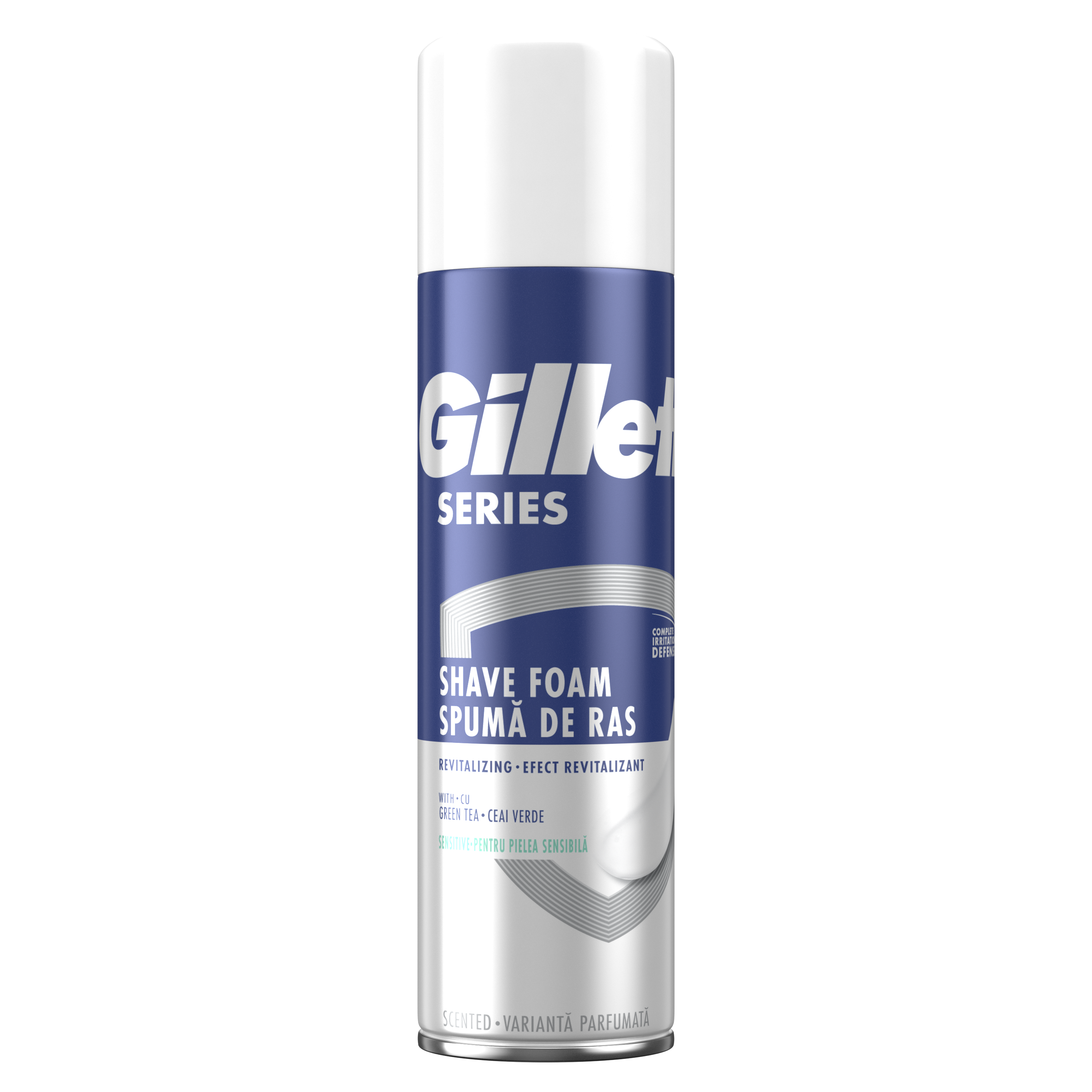 Spuma de ras cu ceai verde Series, 250 ml, Gillette