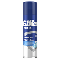 Gel de ras hidratant cu unt de cacao Series, 200 ml, Gillette